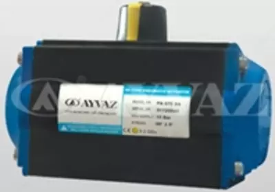 Pnevmatik aktuator PAD-20 / ikki tomonlama (ball klapanlari uchun) / DN25